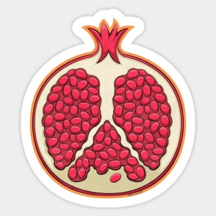 Pomegranate Sticker